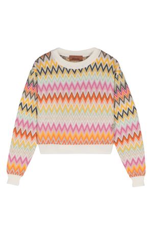 maglia in lana multicolor MISSONI KIDS | MV9A30W0028999